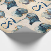 ANTIEK ARMOREN/DRIE STUDIES VAN EEN HELMET-MONOGRA CADEAUPAPIER (Hoek)