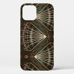 Antiek art deco, geometrisch patroon Case-Mate iPhone case