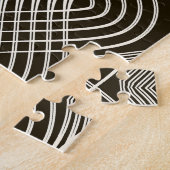 Antiek Art Deco Naadloos Ornament Legpuzzel (Zijkant)