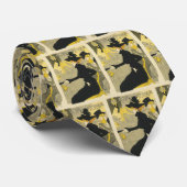 Antiek Art Nouveau Nachtclub Cafe, Divan Japonais Stropdas (Opgerold)