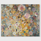 Antiek Art Nouveau stijl Fine Art Floral Painting Cadeaupapier (Vlak)