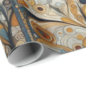 Antiek Art Nouveau stijl Fine Art Floral Painting Cadeaupapier (Rol Hoek)