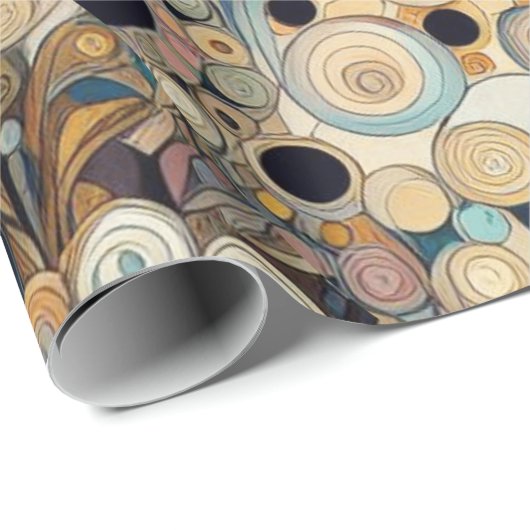 Antiek Art Nouveau stijl Fine Art Floral Painting Cadeaupapier (Rol Hoek)