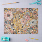 Antiek Art Nouveau stijl Fine Art Floral Painting Tissuepapier (Craft)