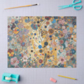 Antiek Art Nouveau stijl Fine Art Floral Painting Tissuepapier (Craft)