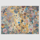 Antiek Art Nouveau stijl Fine Art Floral Painting Tissuepapier (Voorkant)