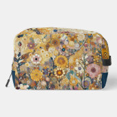 Antiek Art Nouveau stijl Fine Art Floral Painting Toilettasje (Achterkant)