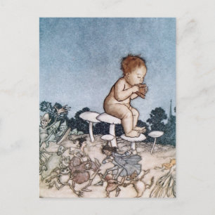 Antiek Arthur Rackham Peter Pan Briefkaart