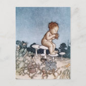 Antiek Arthur Rackham Peter Pan Briefkaart (Voorkant)