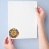  Antiek asstrologie, Keltische zodische wiel Flyer (Hand)