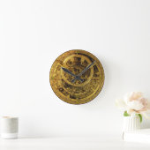 Antiek Astrolabe Ronde Klok (Huis)