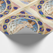 ANTIEK ASTROLOGIE EN ZODIACALE TEKENS GRAFIEK CADEAUPAPIER (Hoek)