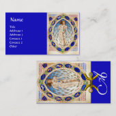 ANTIEK ASTROLOGIE EN ZODIAKALE TEKENEN Astroloog Visitekaartje (Voorkant / Achterkant)