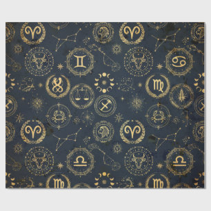 Antiek Astronomie Inpakpapier