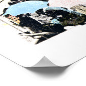 Antiek Atlantic City New Jersey Steel Pier Poster (Hoek)