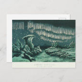  Antiek Aurora Borealis Briefkaart (Voorkant / Achterkant)