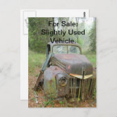 Antiek auto 611 Briefkaart voor verkoop (Voorkant / Achterkant)