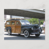 antiek auto briefkaart (Voorkant)