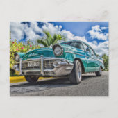 Antiek auto briefkaart (Voorkant)