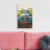 ANTIEK AUTO CANVAS BOERDERIJ MUURDECOR AFDRUK (Insitu (Woonkamer))
