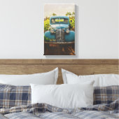 ANTIEK AUTO CANVAS BOERDERIJ MUURDECOR AFDRUK (Insitu (Slaapkamer))