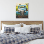 ANTIEK AUTO CANVAS BOERDERIJ MUURDECOR AFDRUK (Insitu (Slaapkamer))