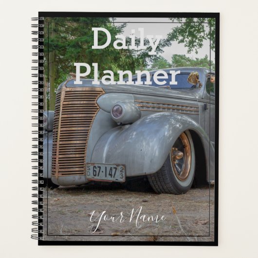 Antiek auto - Daily Planner - HAMbWG (Voorkant)
