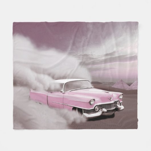 Antiek auto fleece deken (Voorkant (Horizontaal))