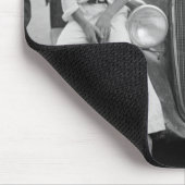 Antiek auto, geweldige depressie familie, jaren de muismat (Hoek)