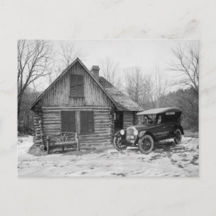 Antiek auto in Rock Creek Park, jaren 20 Briefkaart