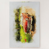 Antiek auto legpuzzel (Verticaal)