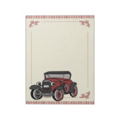 Antiek auto notitieblok (Linkerzijde)
