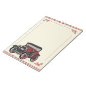 Antiek auto notitieblok (Schuin)