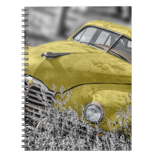 Antiek auto notitieboek (Voorkant)