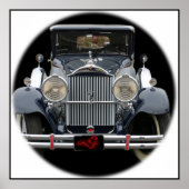 Antiek auto poster (Voorkant)