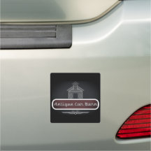 Antiek auto schuur - magneet