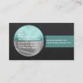 Antiek auto Visitekaartje (Achterkant)