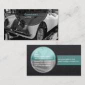 Antiek auto Visitekaartje (Voorkant / Achterkant)