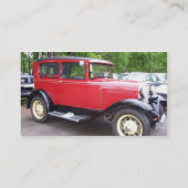 Antiek auto Visitekaartjes (Achterkant)
