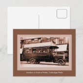 Antiek autobus voor Hotel, Tunbridge Wells Briefkaart (Voorkant / Achterkant)