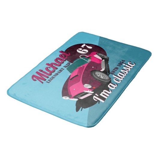  antiek autolegendarische naam badmat (Gekanteld)