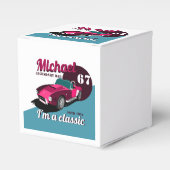  antiek autolegendarische naam bedankdoosjes (Voorkant Zijde)