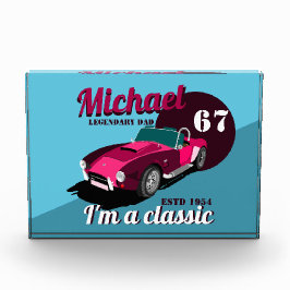 antiek autolegendarische naam fotoblokken