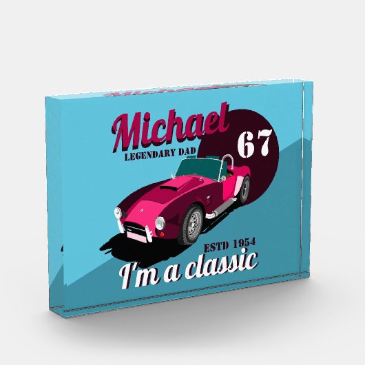  antiek autolegendarische naam fotoblokken (Links)