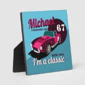  antiek autolegendarische naam fotoplaat (Voorkant)