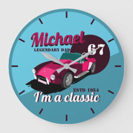 antiek autolegendarische naam grote klok