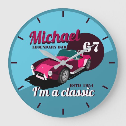  antiek autolegendarische naam   grote klok (Voorkant)