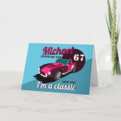  antiek autolegendarische naam kaart (Voorkant)