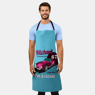 antiek autolegendarische naam schort