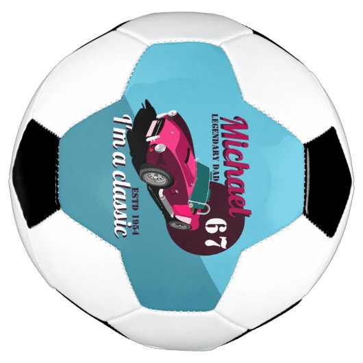  antiek autolegendarische naam voetbal (Gedraaid)